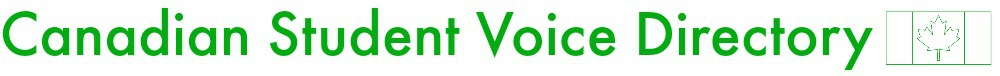 Canadian Student Voice Directory