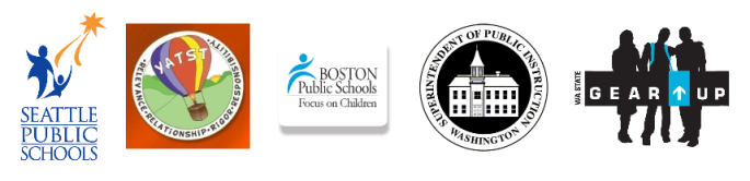 These are logos from SoundOut school clients and collaborators