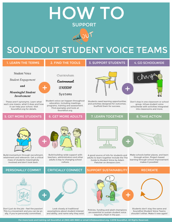 How To Support SoundOut Student Voice Teams (c) 2018 SoundOut. All Rights Reserved.