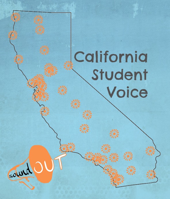 Map of Student Voice in California by SoundOut