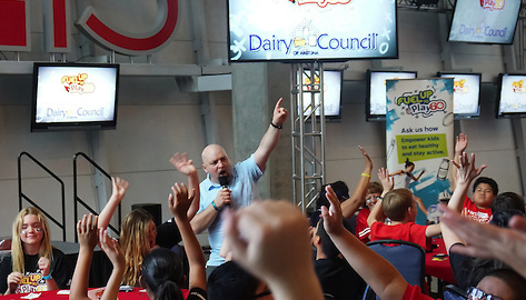 Speaker Adam Fletcher speaking to students in Arizona