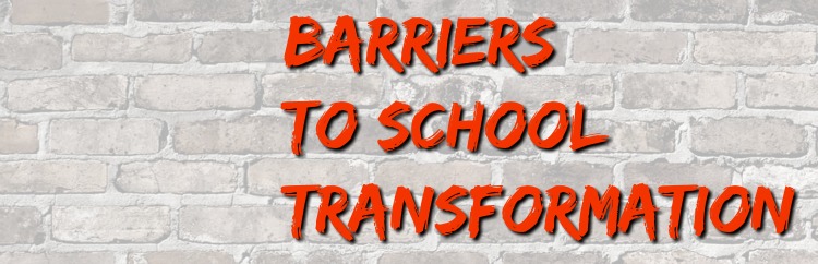 Barriers to School Transformation from SoundOut