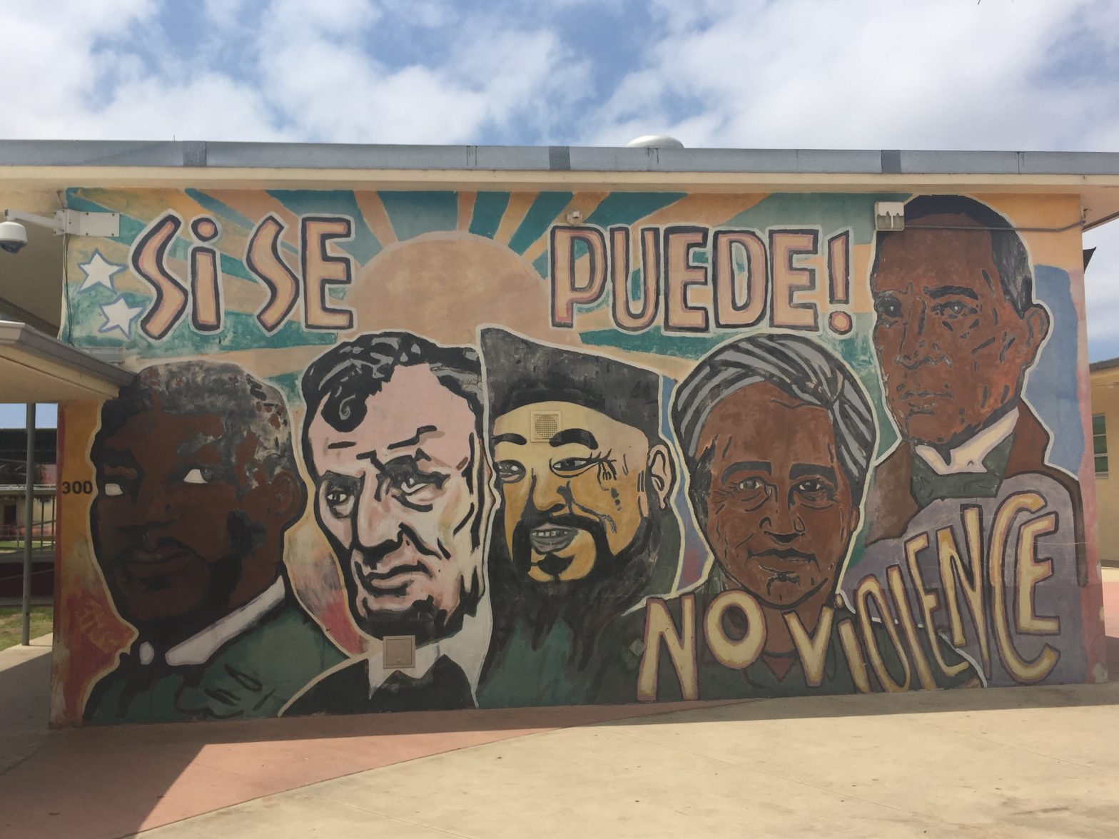 This is an example of student voice graffiti